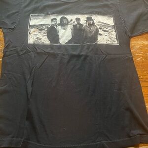 Tultex Black Graphic Tee